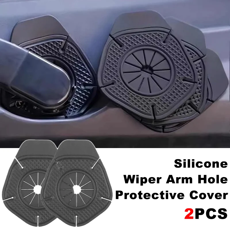 2Pcs Silicone Wiper Arm Hole Protective Cover, Windshield Dustproof Pad For Alfa Romeo Jaguar Land Rover Mini Smart Buick MG
2Pcs Silicone Wiper Arm Hole Protective Cover, Windshield Dustproof Pad For Alfa Romeo Jaguar Land Rover Mini Smart Buick MG