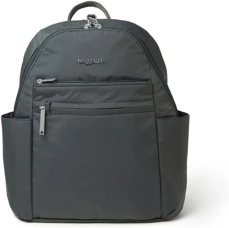 Anti-theft Travel Backpack 10x13 Slash-Resistant Nylon Daypack w/RFID, Charcoal
Anti-theft Travel Backpack 10x13 Slash-Resistant Nylon Daypack w/RFID, Charcoal