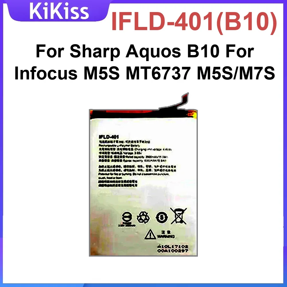 Литий-ионный аккумулятор IFLD-401(B10) для Sharp Aquos B10 для Infocus M5S MT6737 M5S/M7S
Литий-ионный аккумулятор IFLD-401(B10) для Sharp Aquos B10 для Infocus M5S MT6737 M5S/M7S