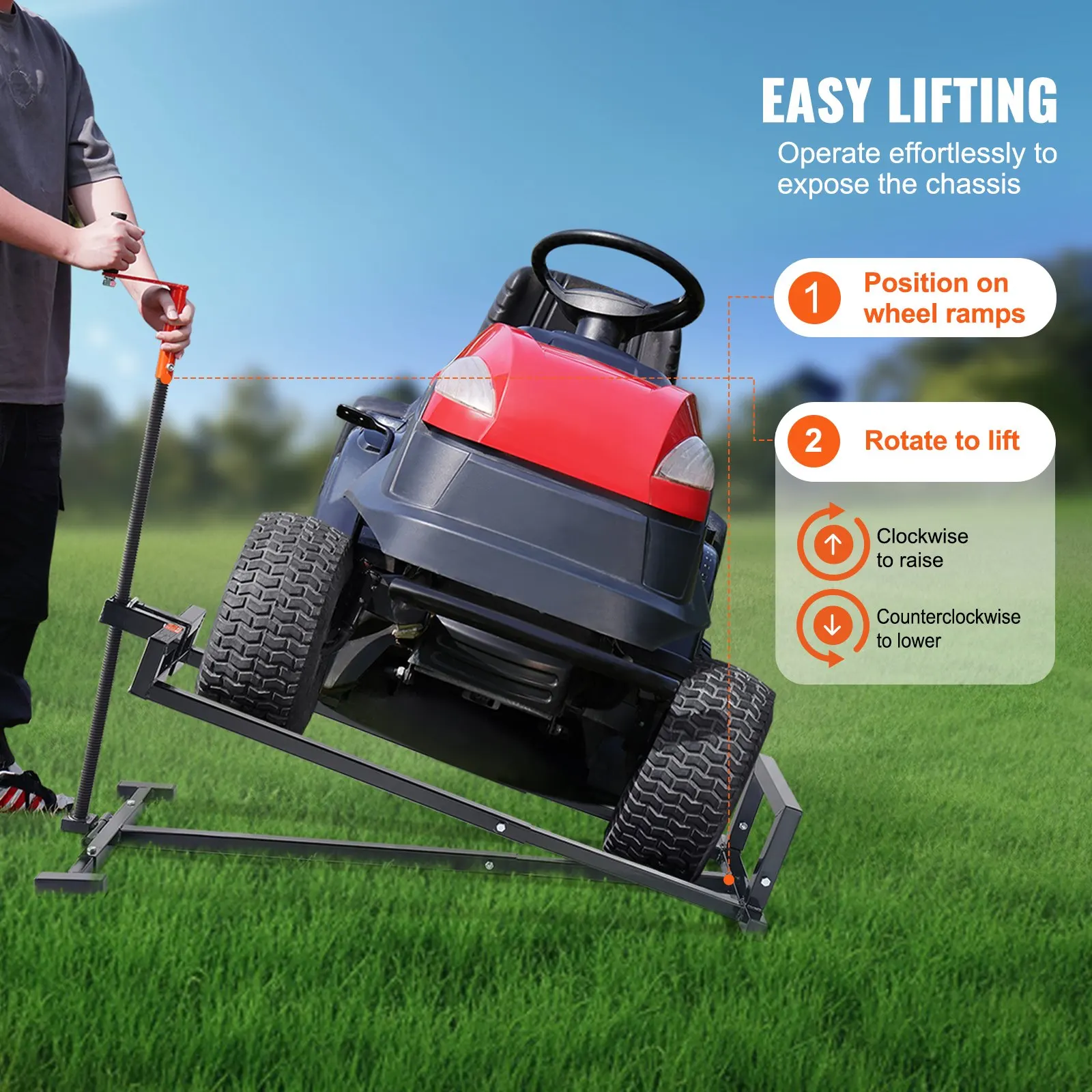 880 Lbs Ride On Lawn Mower Lift Jack For Lawn Mowers And Garden Tractors
880 Lbs Ride On Lawn Mower Lift Jack For Lawn Mowers And Garden Tractors