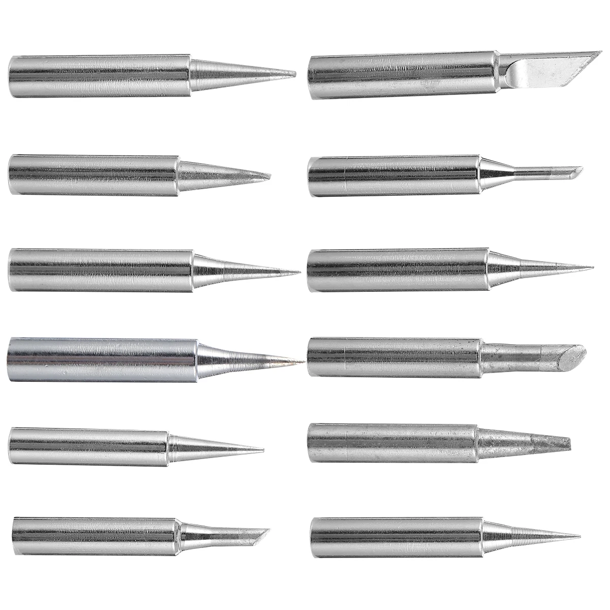 12pcs Soldering Pure Copper for 936 Soldering Station Tool Welding Tip Station Long Lasting Welding Tools Kit
12pcs Soldering Pure Copper for 936 Soldering Station Tool Welding Tip Station Long Lasting Welding Tools Kit