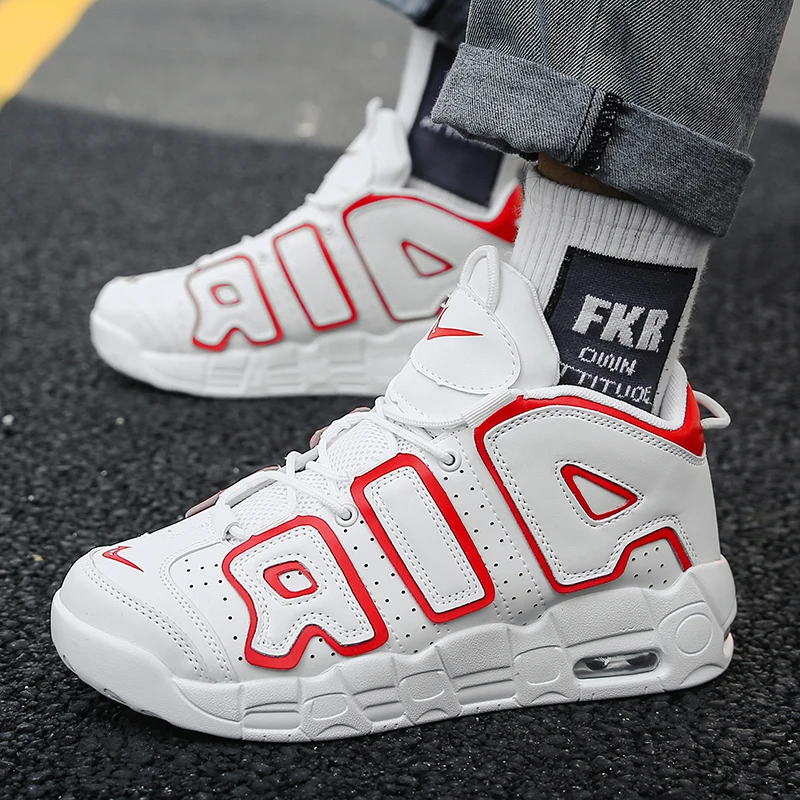 New Large-sized High-top Men's Shoes, Lightweight and Anti-slip Air Cushioned Sports Running Shoes, Casual Basketball Shoes
New Large-sized High-top Men's Shoes, Lightweight and Anti-slip Air Cushioned Sports Running Shoes, Casual Basketball Shoes