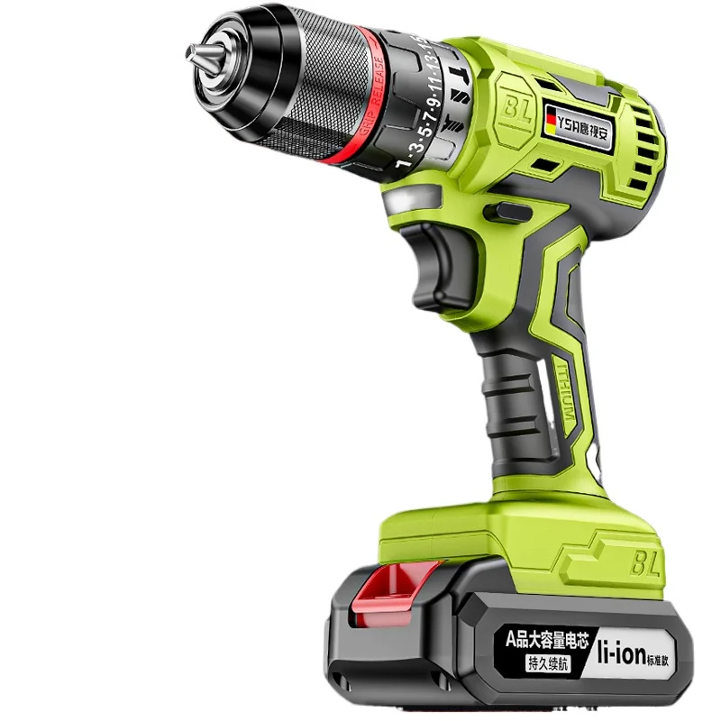 Hand drill Impact drill to household brushless drill tool Multifunctional rechargeable electric screwdriver
Hand drill Impact drill to household brushless drill tool Multifunctional rechargeable electric screwdriver