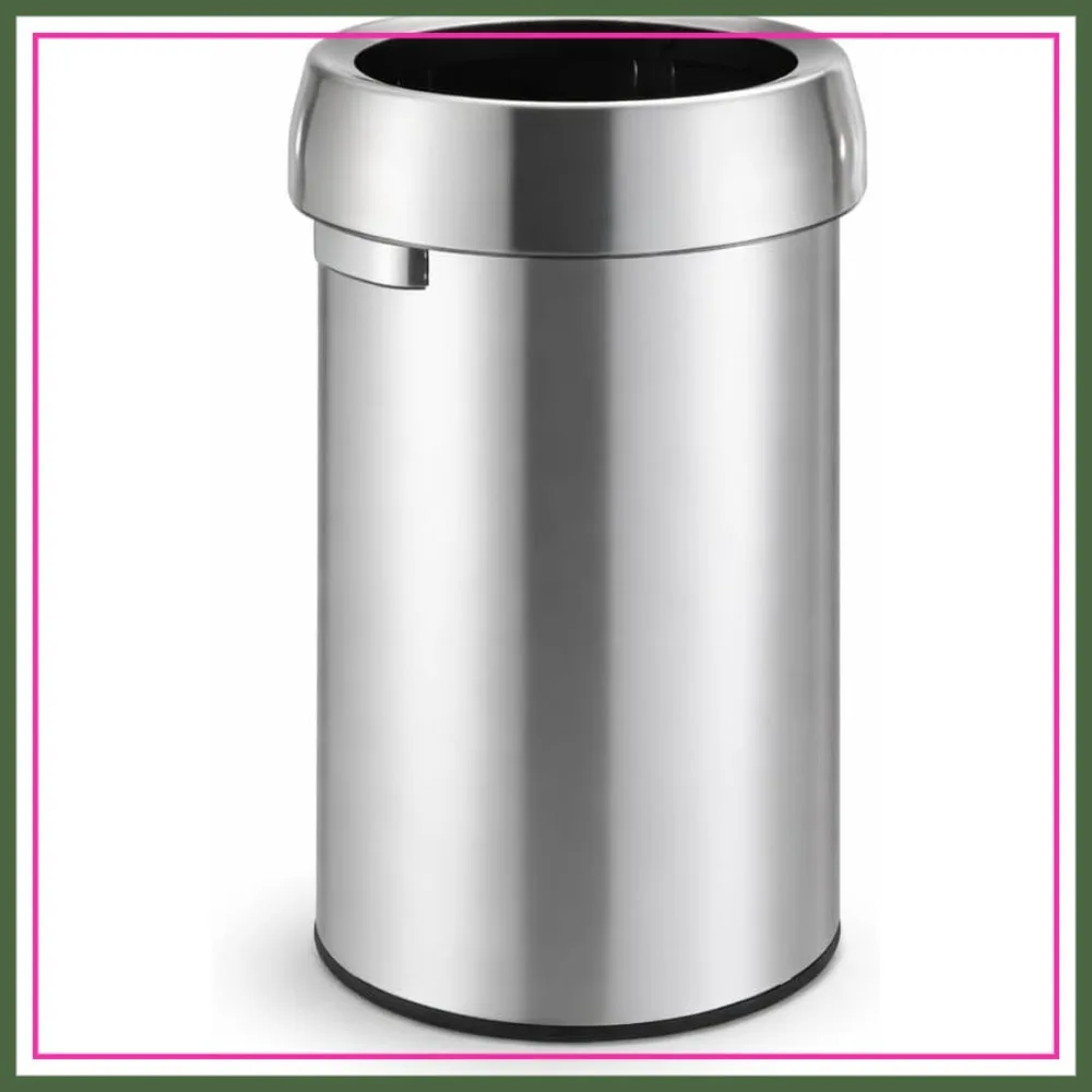 16 Gallon Open Top Trash Can for Commercial and Office Use, Round Design, 60 Liters
16 Gallon Open Top Trash Can for Commercial and Office Use, Round Design, 60 Liters