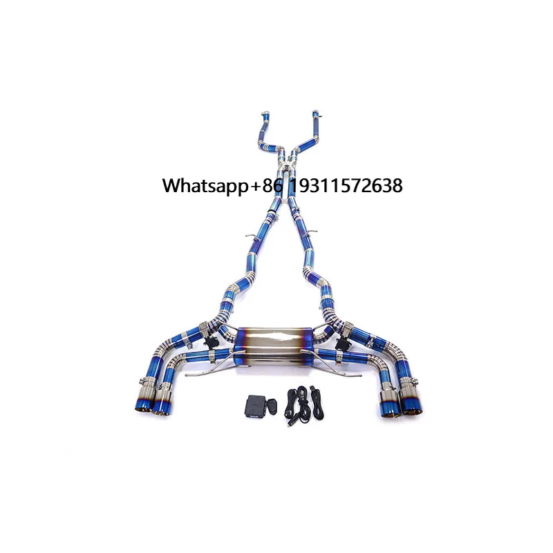 ING High Quality Titanium Alloy Exhaust Catback for M550i G30 4.4T With Muffler Valves Auto Tuning Exhausted System Pipes
ING High Quality Titanium Alloy Exhaust Catback for M550i G30 4.4T With Muffler Valves Auto Tuning Exhausted System Pipes