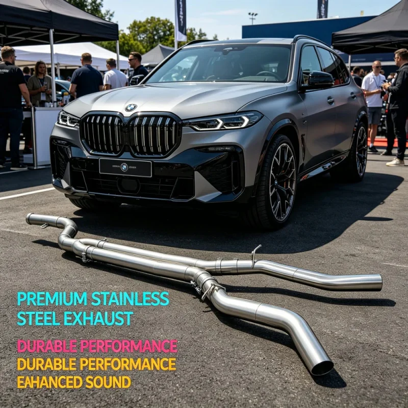 Customized SS304 Exhaust System Middle Pipe for BMW XM 3.0T G90 2023-2025 Car Performance Exhaust Pipes Power and Sonic Upgrade
Customized SS304 Exhaust System Middle Pipe for BMW XM 3.0T G90 2023-2025 Car Performance Exhaust Pipes Power and Sonic Upgrade