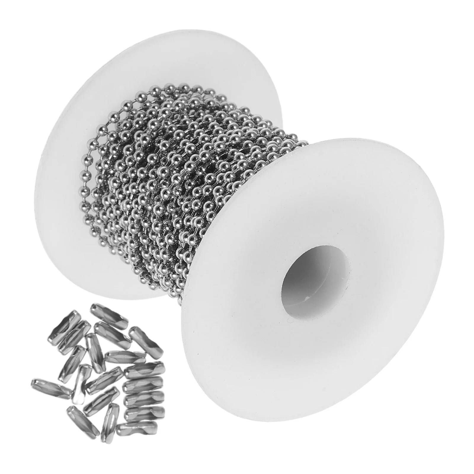 Electroplated Iron Bead Chain Stainless Steel Necklace Tag Chains DIY Jewelry Craft Supplies Beads Chain Accessories
Electroplated Iron Bead Chain Stainless Steel Necklace Tag Chains DIY Jewelry Craft Supplies Beads Chain Accessories