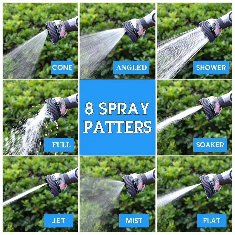For Pets For Vehicles Adjustable Spray Nozzle Garden Hose Nozzle Gardening 8 Patterns Spray Nozzle For Garden Irrigation
For Pets For Vehicles Adjustable Spray Nozzle Garden Hose Nozzle Gardening 8 Patterns Spray Nozzle For Garden Irrigation
