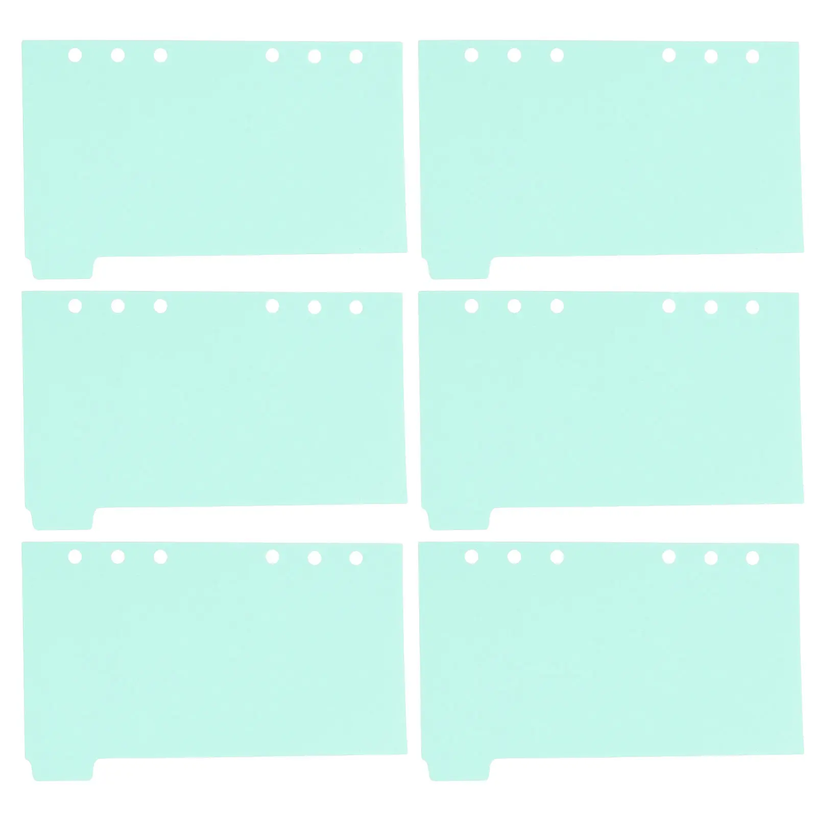 6 Sheets Binder Index Dividers A6 Six-Hole Easy Insert Removal Soft Color Aesthetic Dividers for Planner Notebook Organizers
6 Sheets Binder Index Dividers A6 Six-Hole Easy Insert Removal Soft Color Aesthetic Dividers for Planner Notebook Organizers