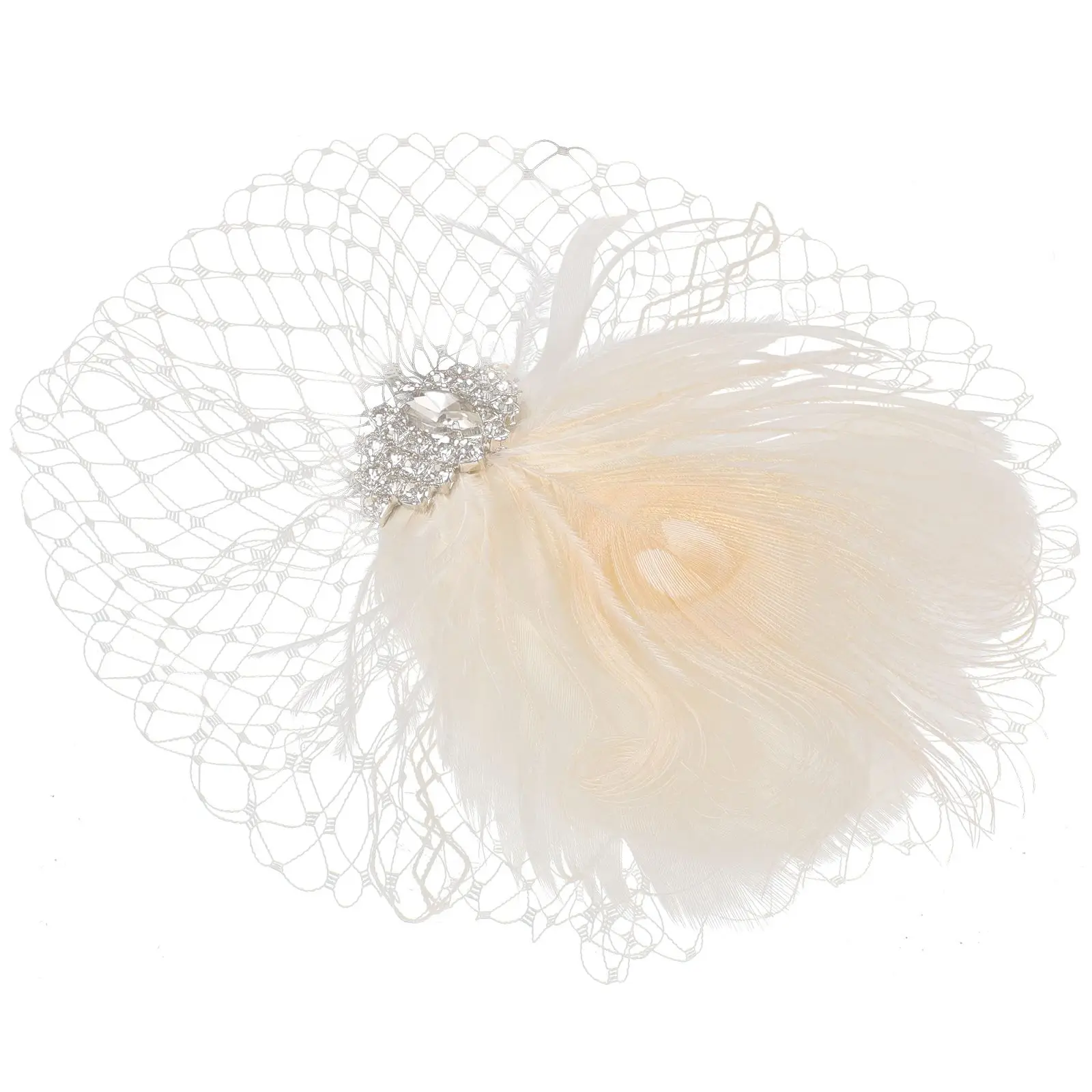 White Hair Clip for Women Bridal Fascinator Headpiece Wedding Guest Party Accessory Lightweight Durable Mesh
White Hair Clip for Women Bridal Fascinator Headpiece Wedding Guest Party Accessory Lightweight Durable Mesh