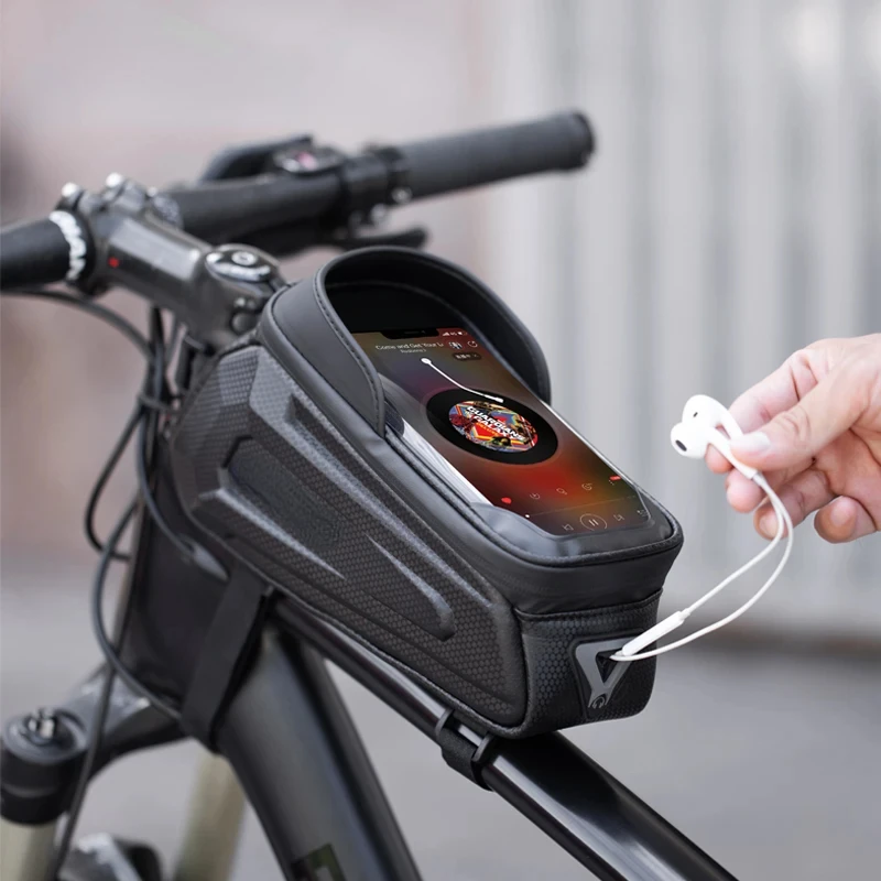 Bicycle Bag Waterproof Touch Screen Cycling Bag Top Front Tube Frame MTB Road Bike Bag 6.5 Phone Case Bike Accessories
Bicycle Bag Waterproof Touch Screen Cycling Bag Top Front Tube Frame MTB Road Bike Bag 6.5 Phone Case Bike Accessories