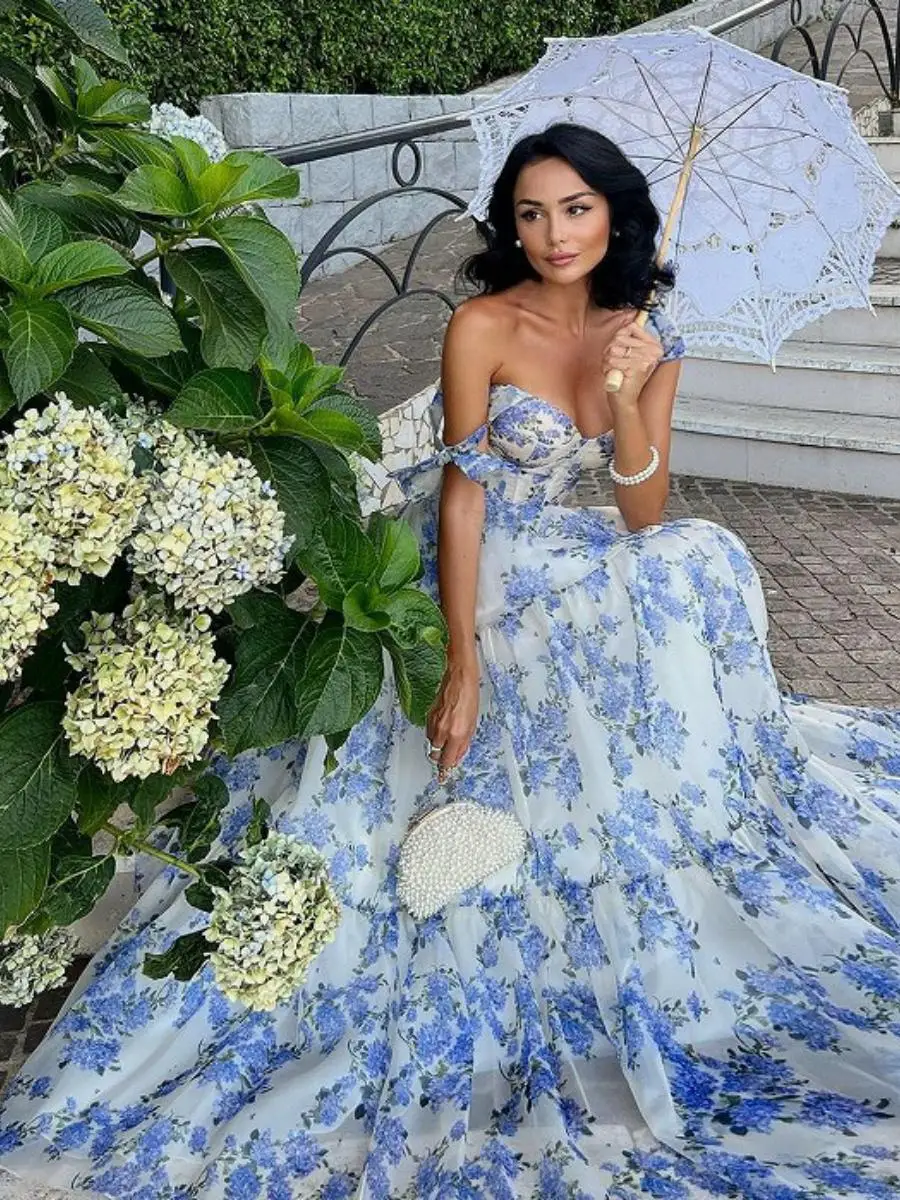 Floral Print Maxi Dr Ele Birthday Par Gown Svel A-Line Skirt Gentle Sle Summer Collection Women's Faion
Floral Print Maxi Dr Ele Birthday Par Gown Svel A-Line Skirt Gentle Sle Summer Collection Women's Faion