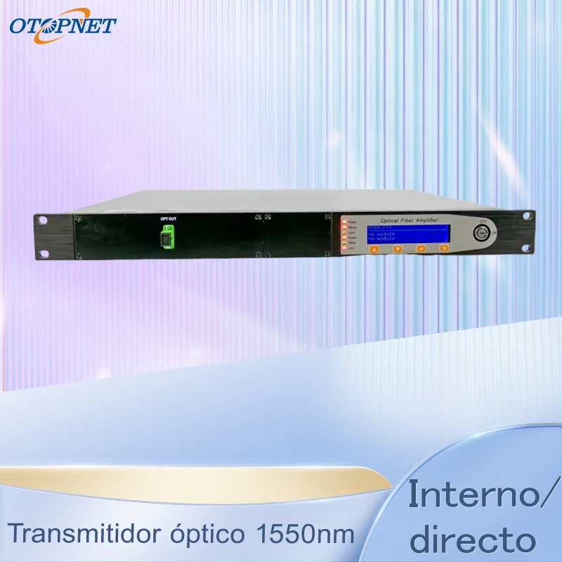 CATV 1550nm Transmitter Fiber Optic Equipment 7dBm 10dBm 25KM 35KM Optical Transmitter
CATV 1550nm Transmitter Fiber Optic Equipment 7dBm 10dBm 25KM 35KM Optical Transmitter