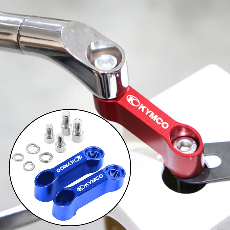 Rearview Mirror Extend Motorcycle Accessories Mirrors Riser Extension Bracket For KYMCO CV3 DTX360 XCITING DOWNTOWN X-TOWN AK550
Rearview Mirror Extend Motorcycle Accessories Mirrors Riser Extension Bracket For KYMCO CV3 DTX360 XCITING DOWNTOWN X-TOWN AK550