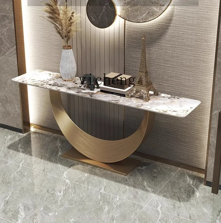 Z1 Modern Entry Entrance Cabinet Italian Light Luxury Semicircular Extremely Narrow Slate Entrance Table
Z1 Modern Entry Entrance Cabinet Italian Light Luxury Semicircular Extremely Narrow Slate Entrance Table