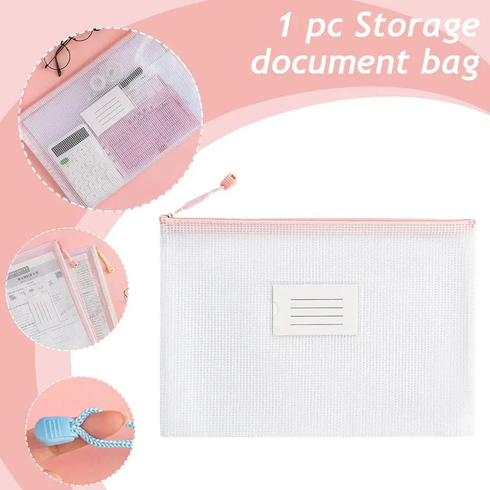 High-end PVC A4 Mesh File Bag Thickened Transparent Office File Folders Information Sorting Zipper School Subject Supplies D1F3
High-end PVC A4 Mesh File Bag Thickened Transparent Office File Folders Information Sorting Zipper School Subject Supplies D1F3