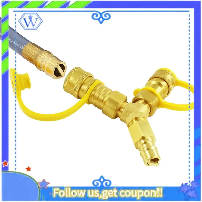 Easy To Use 3/8Y Type Natural Gas Quick Connector Y-Shaped Connector Suitable For Ovens/Pizza Ovens
Easy To Use 3/8Y Type Natural Gas Quick Connector Y-Shaped Connector Suitable For Ovens/Pizza Ovens
