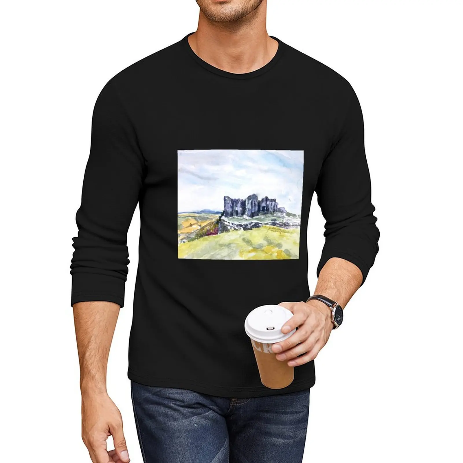 Carreg Cennen Castle, Wales Long T-Shirt Oversized t-shirt mens cotton t shirts
Carreg Cennen Castle, Wales Long T-Shirt Oversized t-shirt mens cotton t shirts