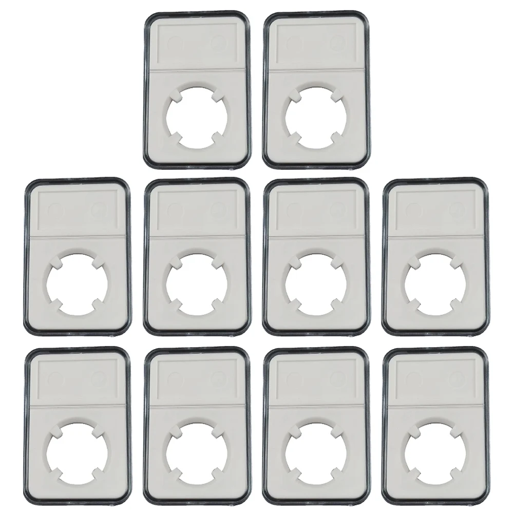 10pcs Coin Slab Holders Coin Slab Holders Acrylic Display Storage Box Inner Diameter 18mm For Coin Display Storage
10pcs Coin Slab Holders Coin Slab Holders Acrylic Display Storage Box Inner Diameter 18mm For Coin Display Storage