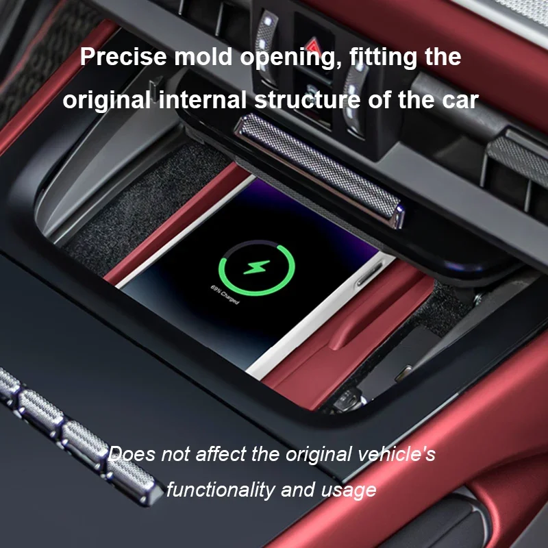 For Porsche Cayenne 9ya 2024 2025 Silicone Car Wireless Charging Pad Center Console Organizer Box Water Cup Holder Accessories
For Porsche Cayenne 9ya 2024 2025 Silicone Car Wireless Charging Pad Center Console Organizer Box Water Cup Holder Accessories