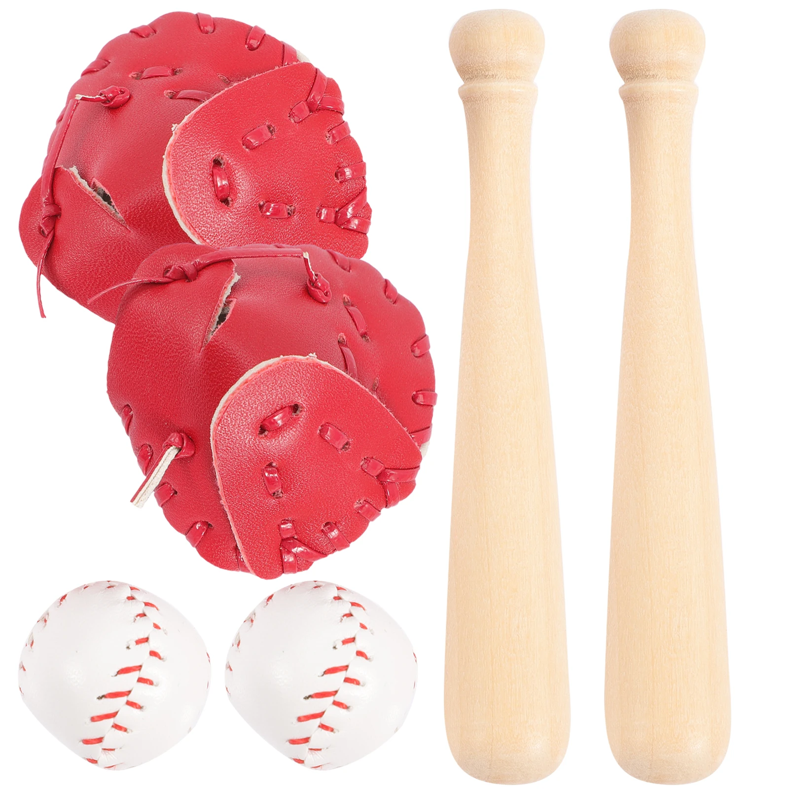 Softball Set 2 Sets Red Child Decorative Glove Cover Bat Portable Practical Outdoor Toy Mini Kit Bag Decoration Small
Softball Set 2 Sets Red Child Decorative Glove Cover Bat Portable Practical Outdoor Toy Mini Kit Bag Decoration Small