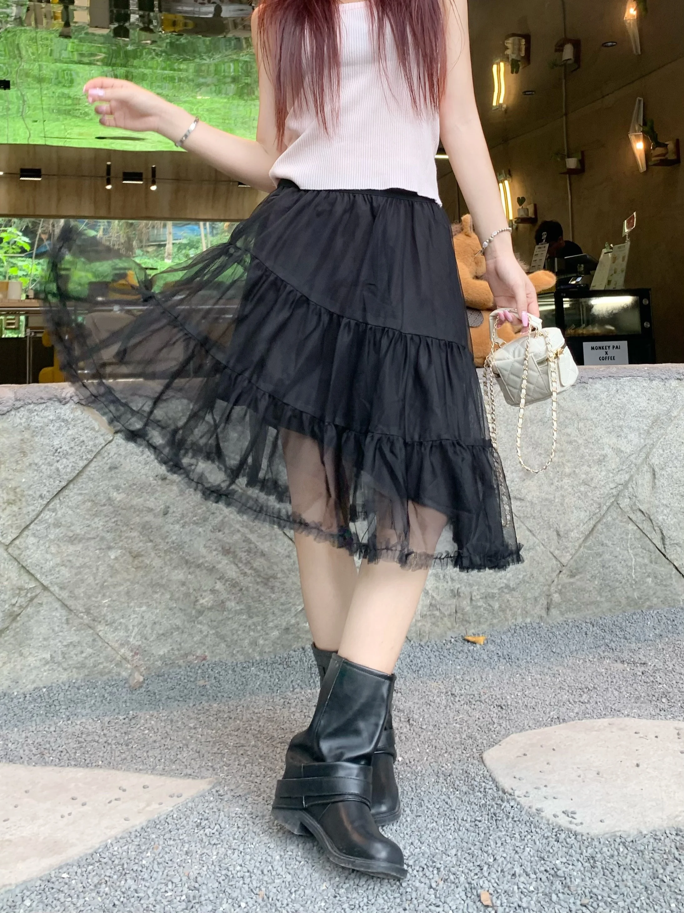 Kumikumi High Waist Asymmetrical Skirt Women's Summer Anti-Aging Match All Wooden Half Skirt Korean Style Commute
Kumikumi High Waist Asymmetrical Skirt Women's Summer Anti-Aging Match All Wooden Half Skirt Korean Style Commute