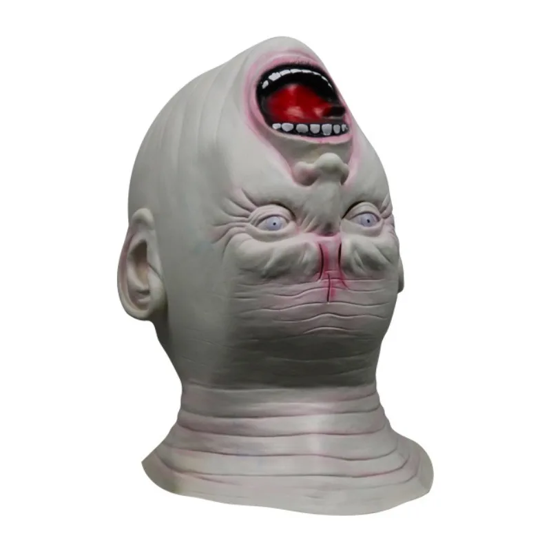 Creepy Grimace Latex Mask Realistic Full Head Party Cosplay Costume 2020 Halloween Terrorble Upside Down Head Ghost Mask
Creepy Grimace Latex Mask Realistic Full Head Party Cosplay Costume 2020 Halloween Terrorble Upside Down Head Ghost Mask