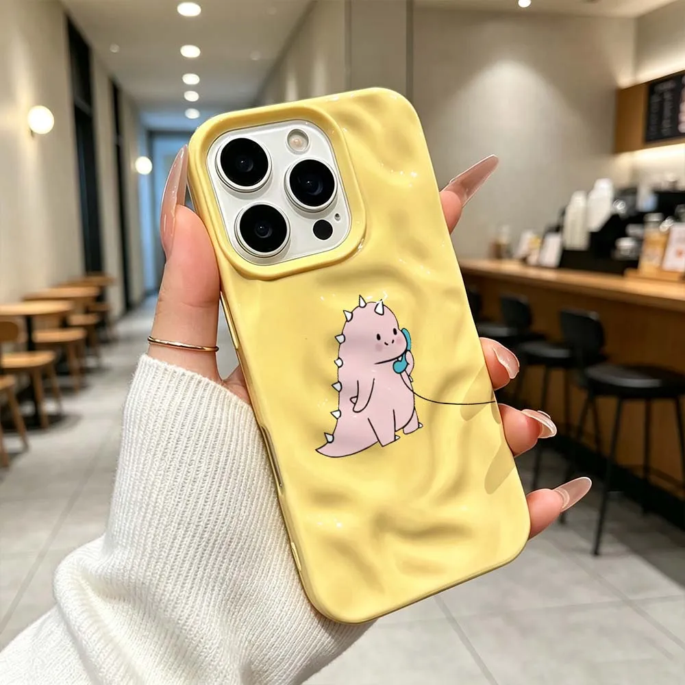 Cartoon Green Dinosaur Couple Phone Case Anti-Drop Stylish For iPhone 17 Air 16 16e 15 14 13 12 11 Pro Max Plus Soft Cover
Cartoon Green Dinosaur Couple Phone Case Anti-Drop Stylish For iPhone 17 Air 16 16e 15 14 13 12 11 Pro Max Plus Soft Cover