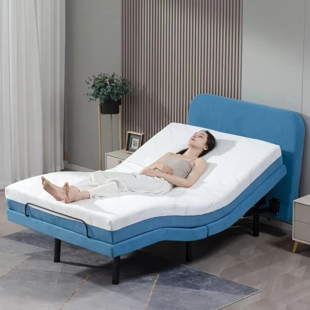 Luxury Adjustable Bed with Memory Foam Mattress Folding Control Frame, Electric Bed Base for Home Hospital Use Zero Gravity
Luxury Adjustable Bed with Memory Foam Mattress Folding Control Frame, Electric Bed Base for Home Hospital Use Zero Gravity