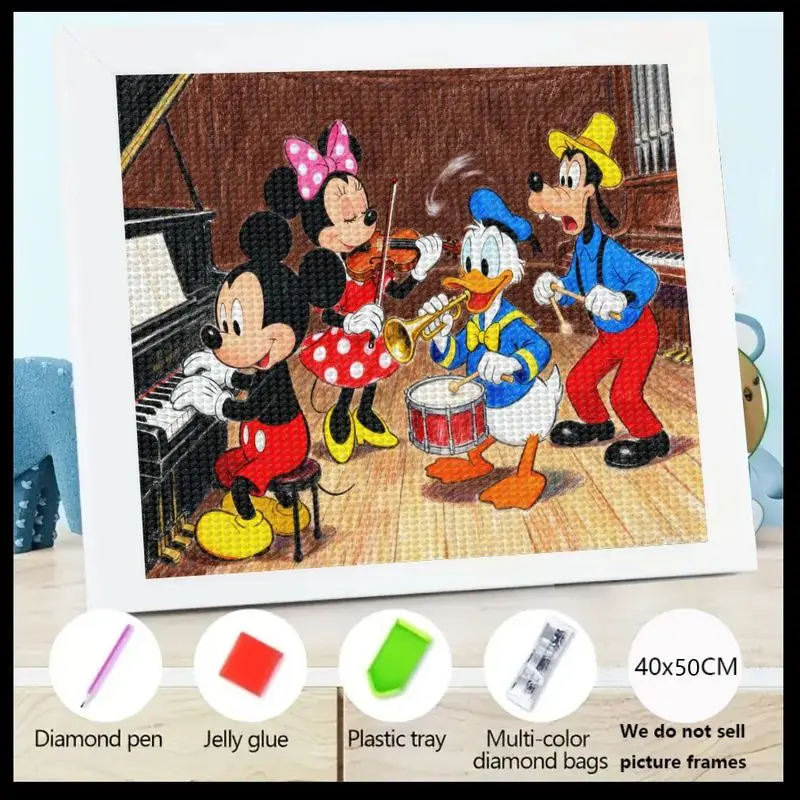 1 шт., комплект 5D алмазной живописи Disney с Микки Маусом и друзьями, полная дрель, сделай сам, художественное ремесло с героями мультфильмов для взрослых и Ki
1 шт., комплект 5D алмазной живописи Disney с Микки Маусом и друзьями, полная дрель, сделай сам, художественное ремесло с героями мультфильмов для взрослых и Ki
