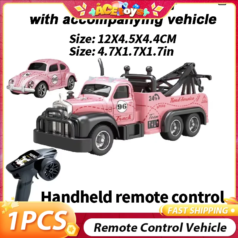 Alloy Remote Control Trailer HIgh Speed 2.4G Mini Sturdy Compact 1:64 Golden Radion Fun Adjustable Children's Electric Car Toys
Alloy Remote Control Trailer HIgh Speed 2.4G Mini Sturdy Compact 1:64 Golden Radion Fun Adjustable Children's Electric Car Toys