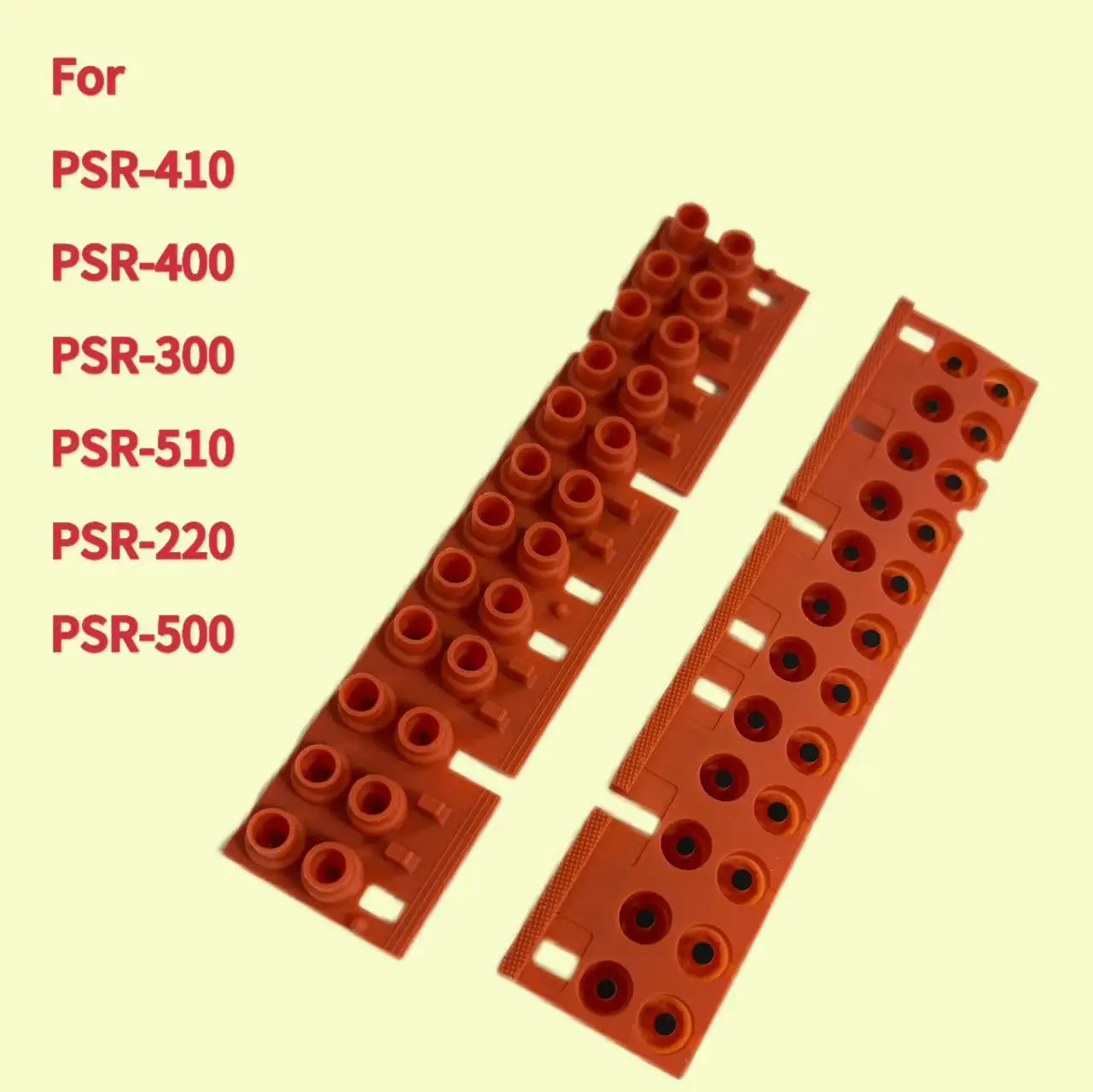 The Rubber Strip For Yamaha PSR-410 PSR-400 PSR-300 PSR-510 PSR-220 PSR-500 (1pcs)
The Rubber Strip For Yamaha PSR-410 PSR-400 PSR-300 PSR-510 PSR-220 PSR-500 (1pcs)