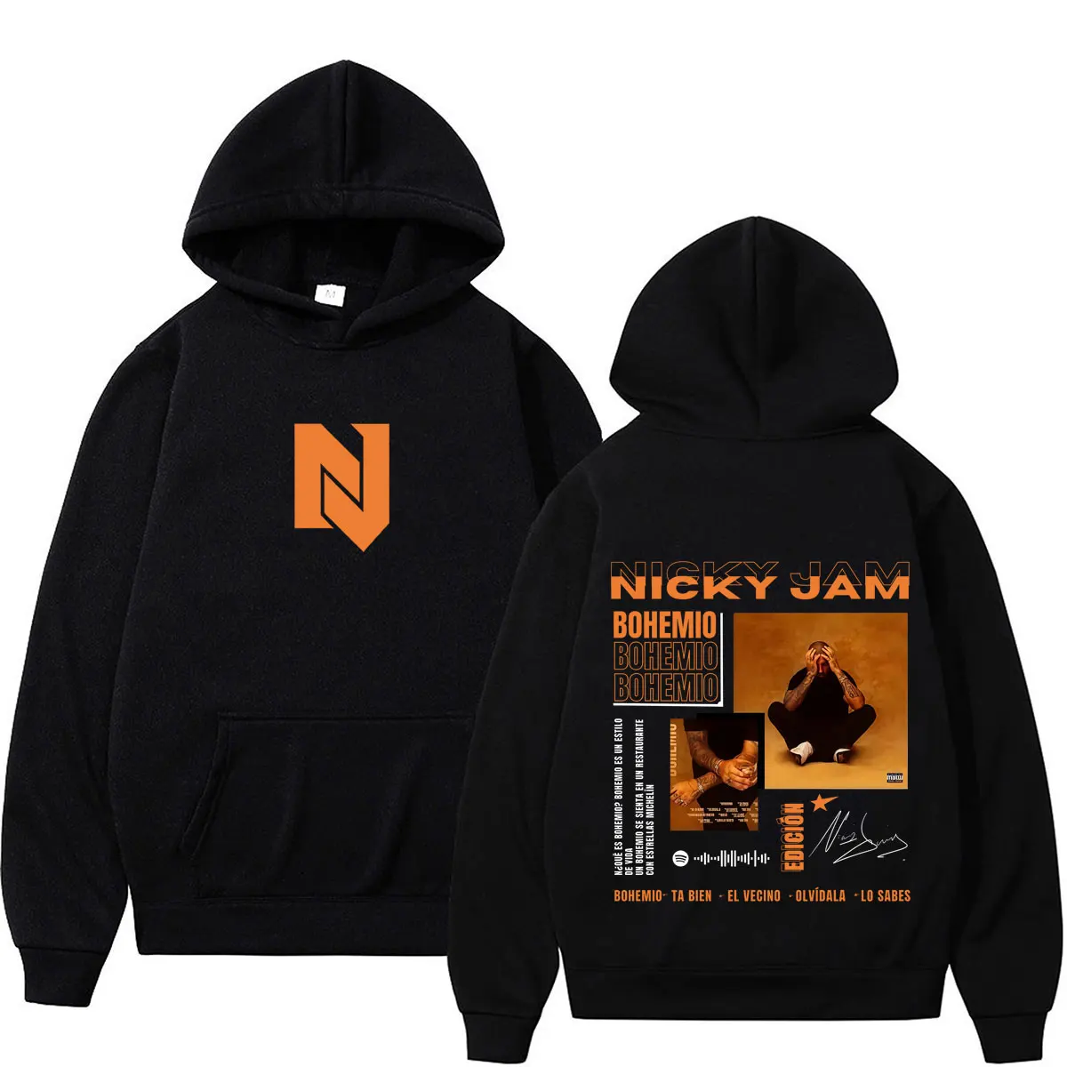 Nicky Jam Bohemio Album Tour 2026 Print Hoodie Men Women Fashion Autumn Winter Long Sleeves Loose Casual Sweatshirt Streetwear
Nicky Jam Bohemio Album Tour 2026 Print Hoodie Men Women Fashion Autumn Winter Long Sleeves Loose Casual Sweatshirt Streetwear