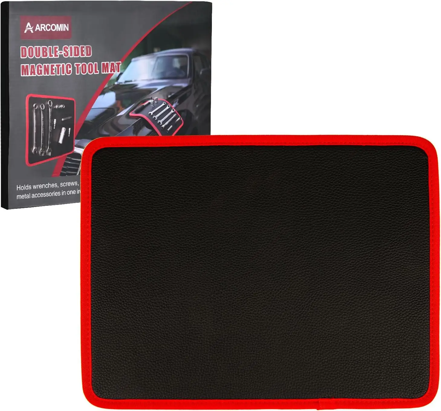  Магнитный коврик и держатель для инструментов | Гибкий магнитный лоток 12,8'x9,8' для гаража и мастерской, с поверхностью из износостойкого ПВХ и противоскользящим покрытием
Магнитный коврик и держатель для инструментов | Гибкий магнитный лоток 12,8'x9,8' для гаража и мастерской, с поверхностью из износостойкого ПВХ и противоскользящим покрытием
