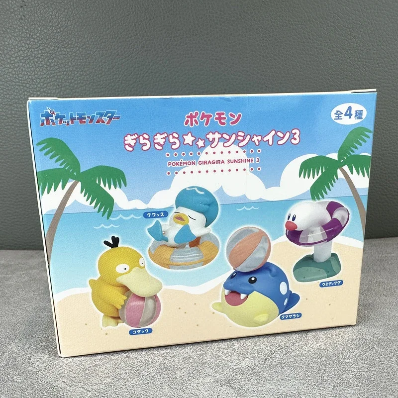 Покемон слепая коробка игрушки летняя пляжная серия Psyduck Quaxly Wiglett Spheal милая аниме-фигурка модель игрушки собирать украшения
Покемон слепая коробка игрушки летняя пляжная серия Psyduck Quaxly Wiglett Spheal милая аниме-фигурка модель игрушки собирать украшения