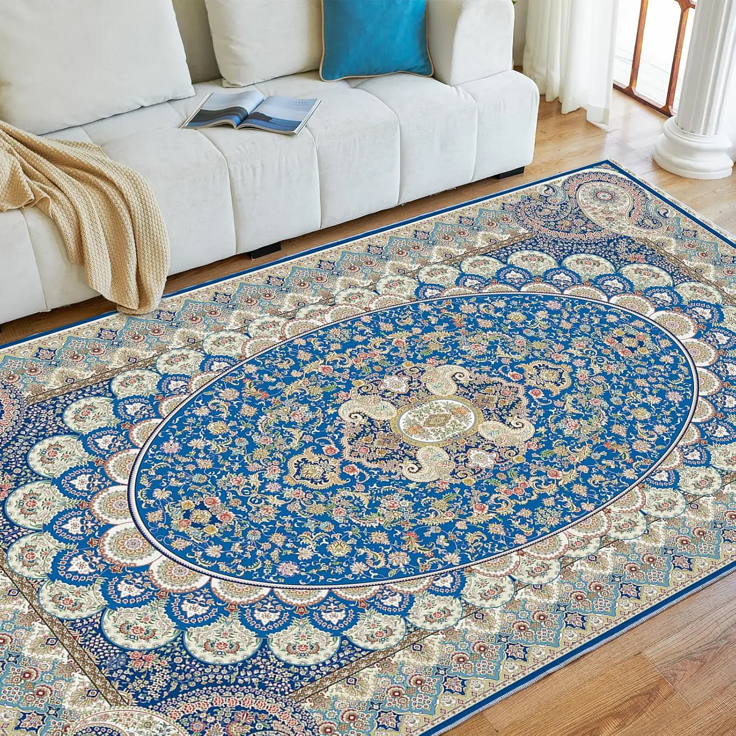 VIKAMA High-End Carpet, European-Style Living Room Entrance Mat, Anti-Slip And Dirt-Resistant Entrance Door Mat, Home Decoration
VIKAMA High-End Carpet, European-Style Living Room Entrance Mat, Anti-Slip And Dirt-Resistant Entrance Door Mat, Home Decoration