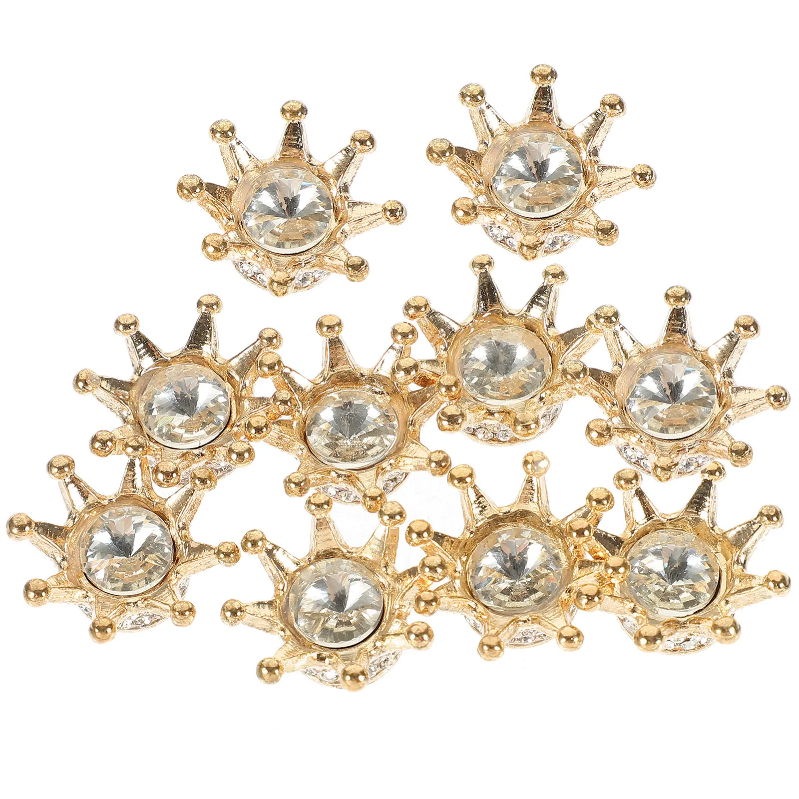 10Pcs Crystal Crowns Beads Jewelry Spacer Charms Alloy Crown Shape DIY Jewelry Making for Necklace Bracelet Crowns Beads
10Pcs Crystal Crowns Beads Jewelry Spacer Charms Alloy Crown Shape DIY Jewelry Making for Necklace Bracelet Crowns Beads