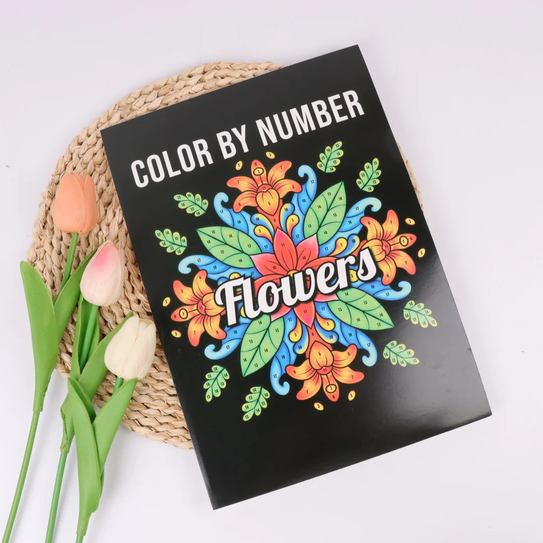 Color by Number Flowers: An Adult Coloring Book with Fun Easy and Relaxing Coloring Pages
Color by Number Flowers: An Adult Coloring Book with Fun Easy and Relaxing Coloring Pages