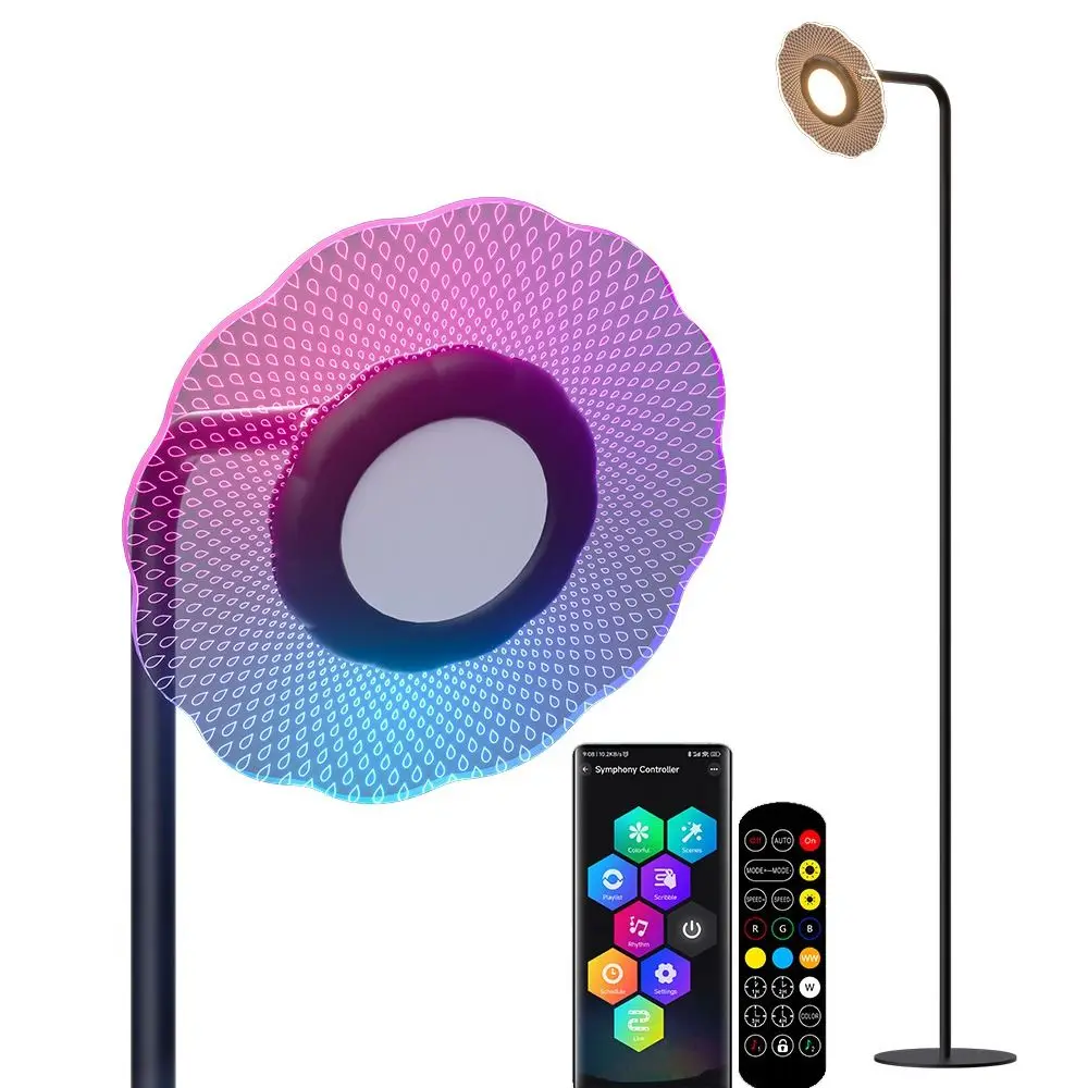 RGB светодиодный солнечный торшер, регулируемый на 360 градусов, современный стоячий столб, музыкальный ритм, подсолнечник, умный торшер
RGB светодиодный солнечный торшер, регулируемый на 360 градусов, современный стоячий столб, музыкальный ритм, подсолнечник, умный торшер
