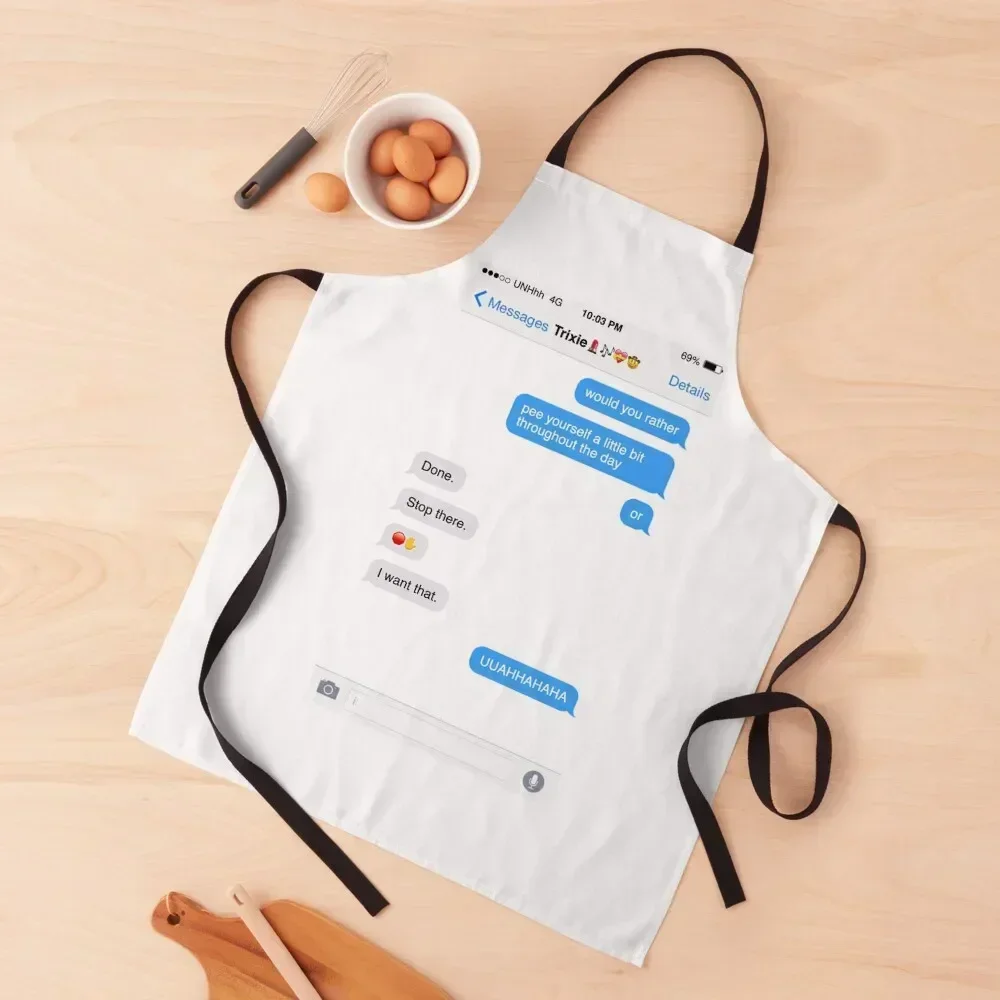 UNHhh Ep. 3 Trixie and Katya: Would You Rather Apron Cleaning Products For Home waterproof for women Kitchen New 2022 Year Apron
UNHhh Ep. 3 Trixie and Katya: Would You Rather Apron Cleaning Products For Home waterproof for women Kitchen New 2022 Year Apron