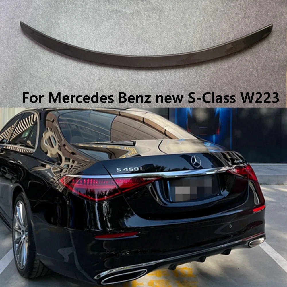 For Mercedes-Benz New S-class W223 S480 S500 S680 2021+ BOS Style Car Trunk Trunk Lip Wing Carbon Fiber Spoiler
For Mercedes-Benz New S-class W223 S480 S500 S680 2021+ BOS Style Car Trunk Trunk Lip Wing Carbon Fiber Spoiler