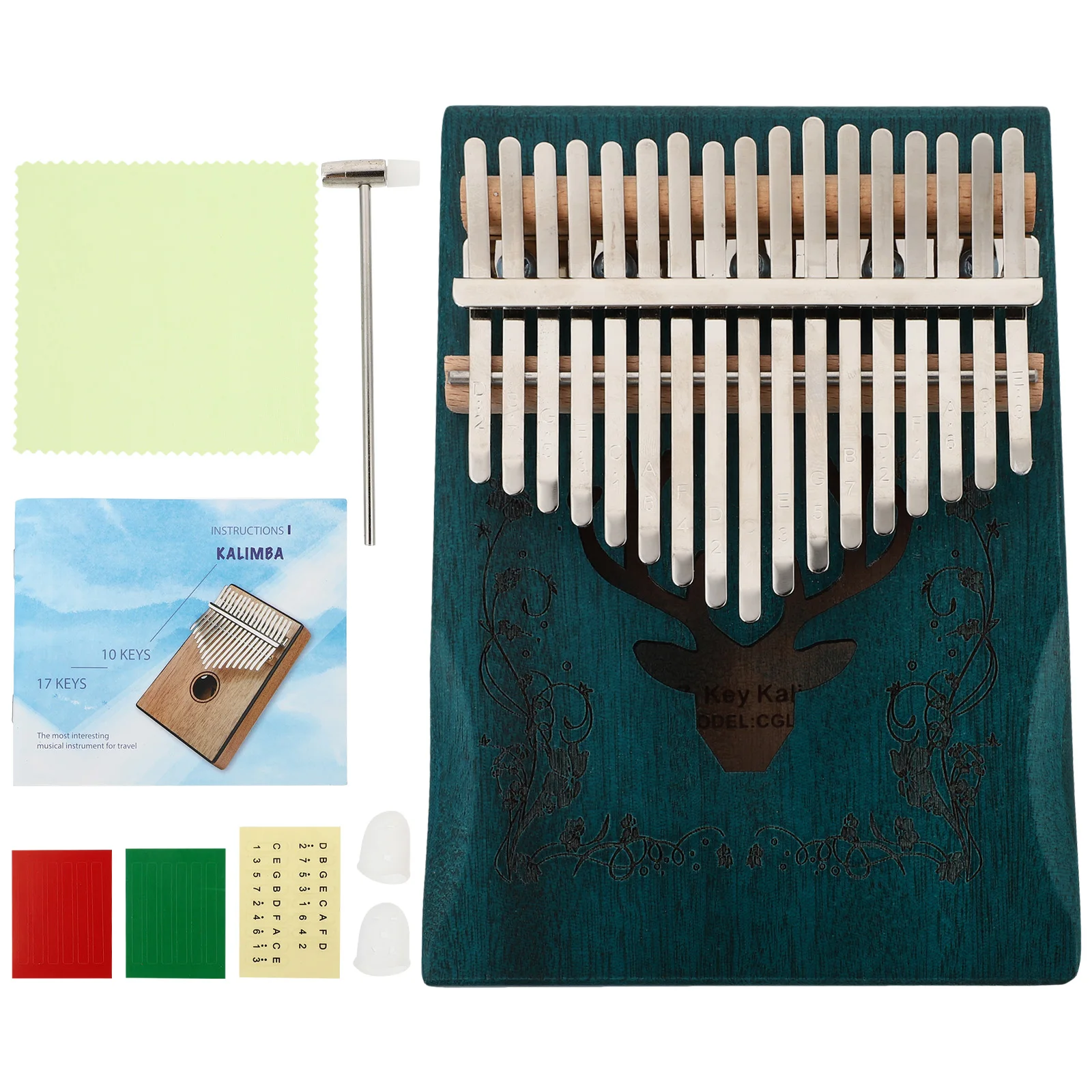 Thumb Beginner Instrument Portable Kalimba 17 Keys Piano Finger North Wooden Mbira
Thumb Beginner Instrument Portable Kalimba 17 Keys Piano Finger North Wooden Mbira