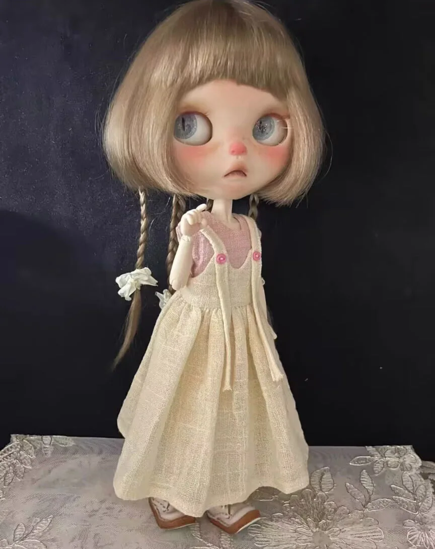 2025 hot-selling 2pcs girl style Blythe inner top/suspender dress 1/6 30cm(Fit for azone,Pullip,Ob22/24/26, Licca)
2025 hot-selling 2pcs girl style Blythe inner top/suspender dress 1/6 30cm(Fit for azone,Pullip,Ob22/24/26, Licca)