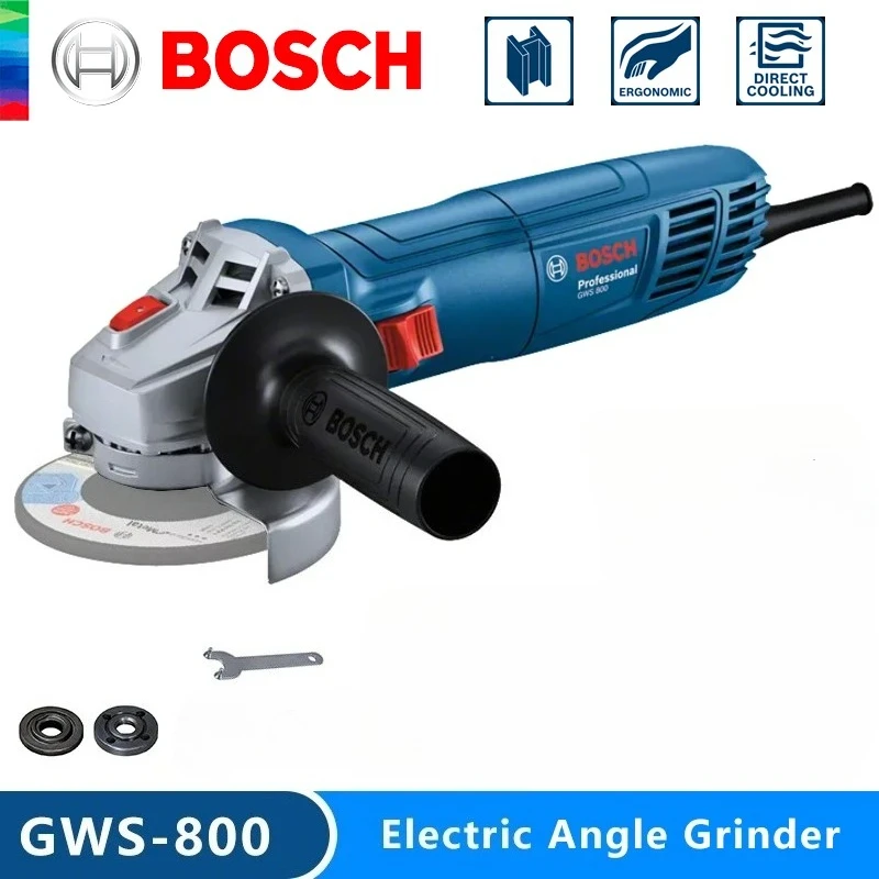 Original BOSCH GWS 800 Angle Grinder Corded Portable Polisher Machines Grinder Brush Professional Cutting Machine Power Tool
Original BOSCH GWS 800 Angle Grinder Corded Portable Polisher Machines Grinder Brush Professional Cutting Machine Power Tool