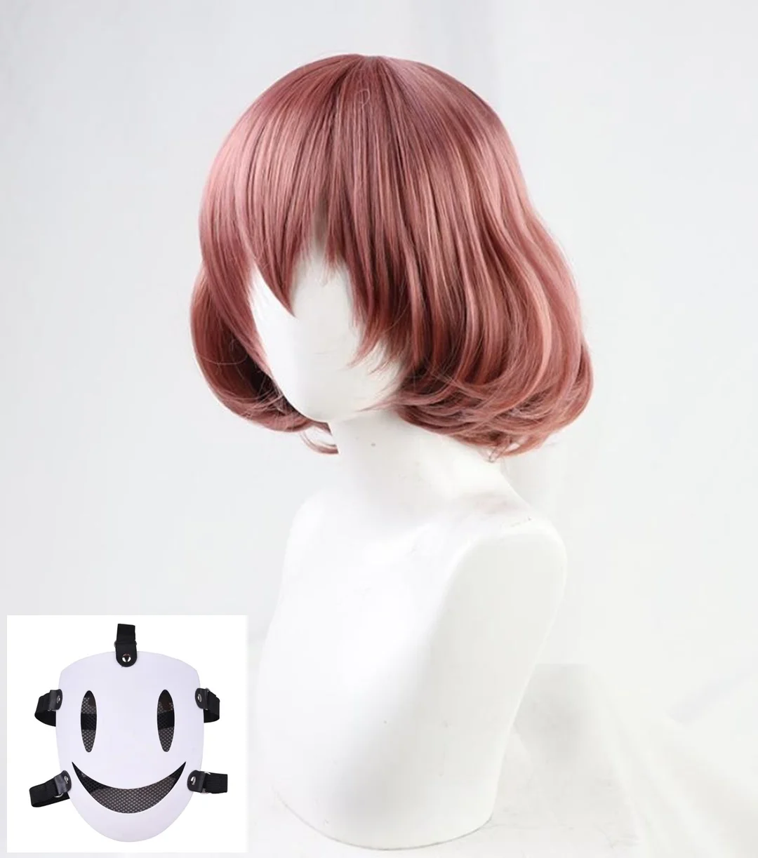 Cosplay High-Rise Invasion Maid Mask Wig Anime Game Roleplay Party Costume Prop Synthetic Wigs
Cosplay High-Rise Invasion Maid Mask Wig Anime Game Roleplay Party Costume Prop Synthetic Wigs