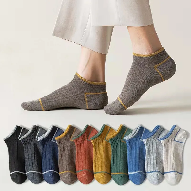 Striped Men'S Socks Spring And Summer Absorbent Breathable Street Boat Sports Invisible Crew Women Travel Bike Running Socks
Striped Men'S Socks Spring And Summer Absorbent Breathable Street Boat Sports Invisible Crew Women Travel Bike Running Socks
