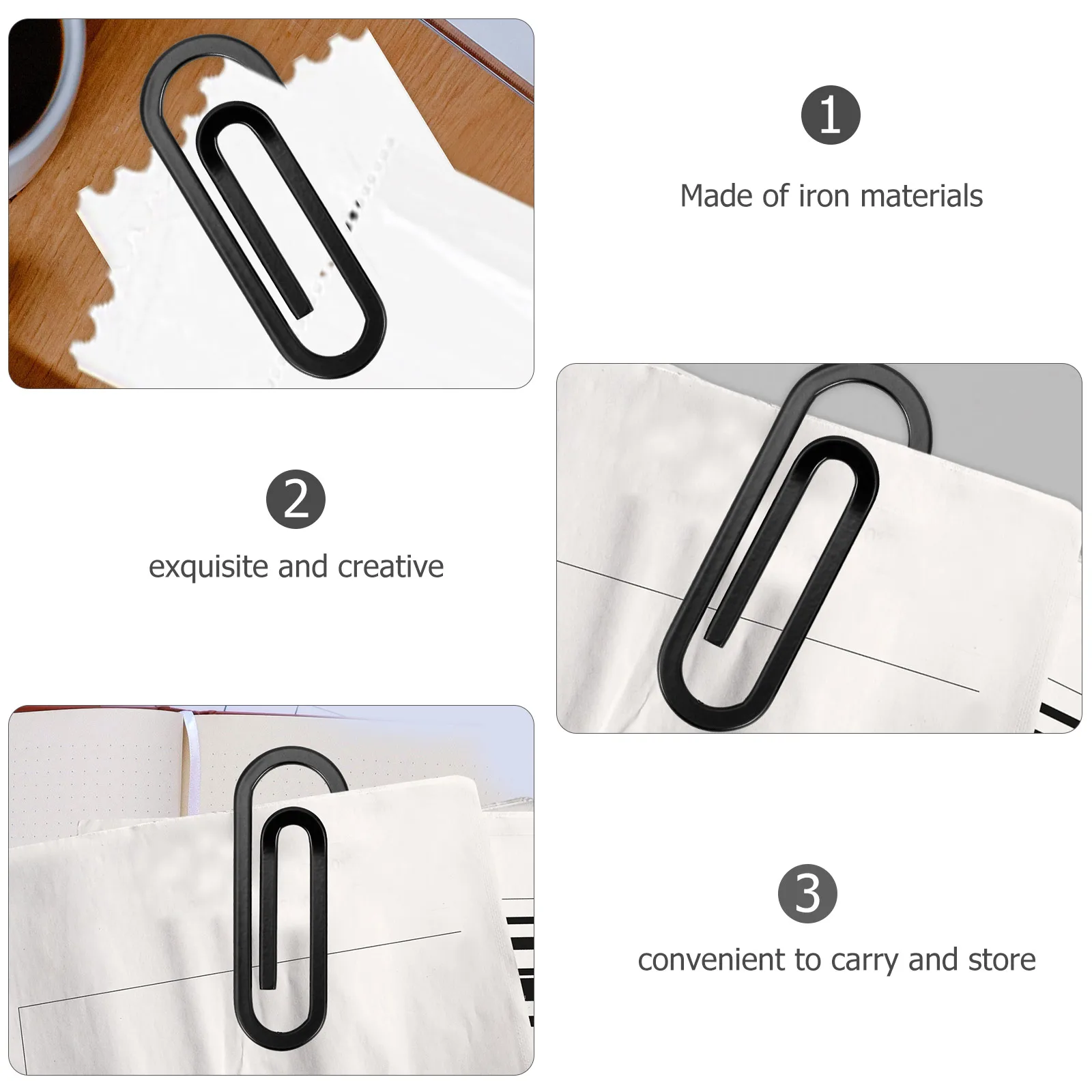 Stainless Steel Metal Document Creative Design Small Supplies For Notes Envelopes Files Business Cards Office Clips
Stainless Steel Metal Document Creative Design Small Supplies For Notes Envelopes Files Business Cards Office Clips