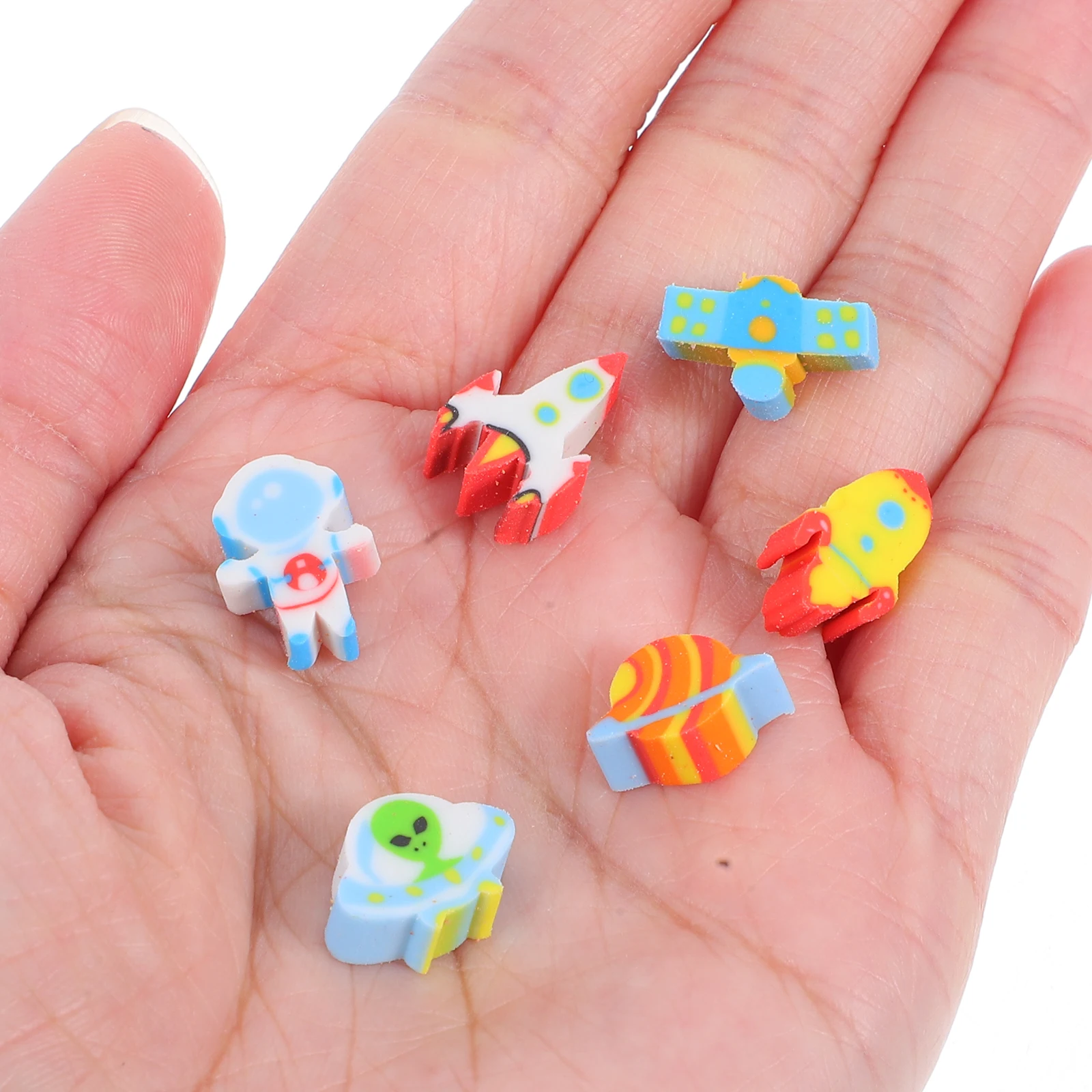 300Pcs Astronaut Themed Erasers for Tiny Outer Space Erasers Classroom Rewards Holiday Party Favors Pencil Mistake
300Pcs Astronaut Themed Erasers for Tiny Outer Space Erasers Classroom Rewards Holiday Party Favors Pencil Mistake