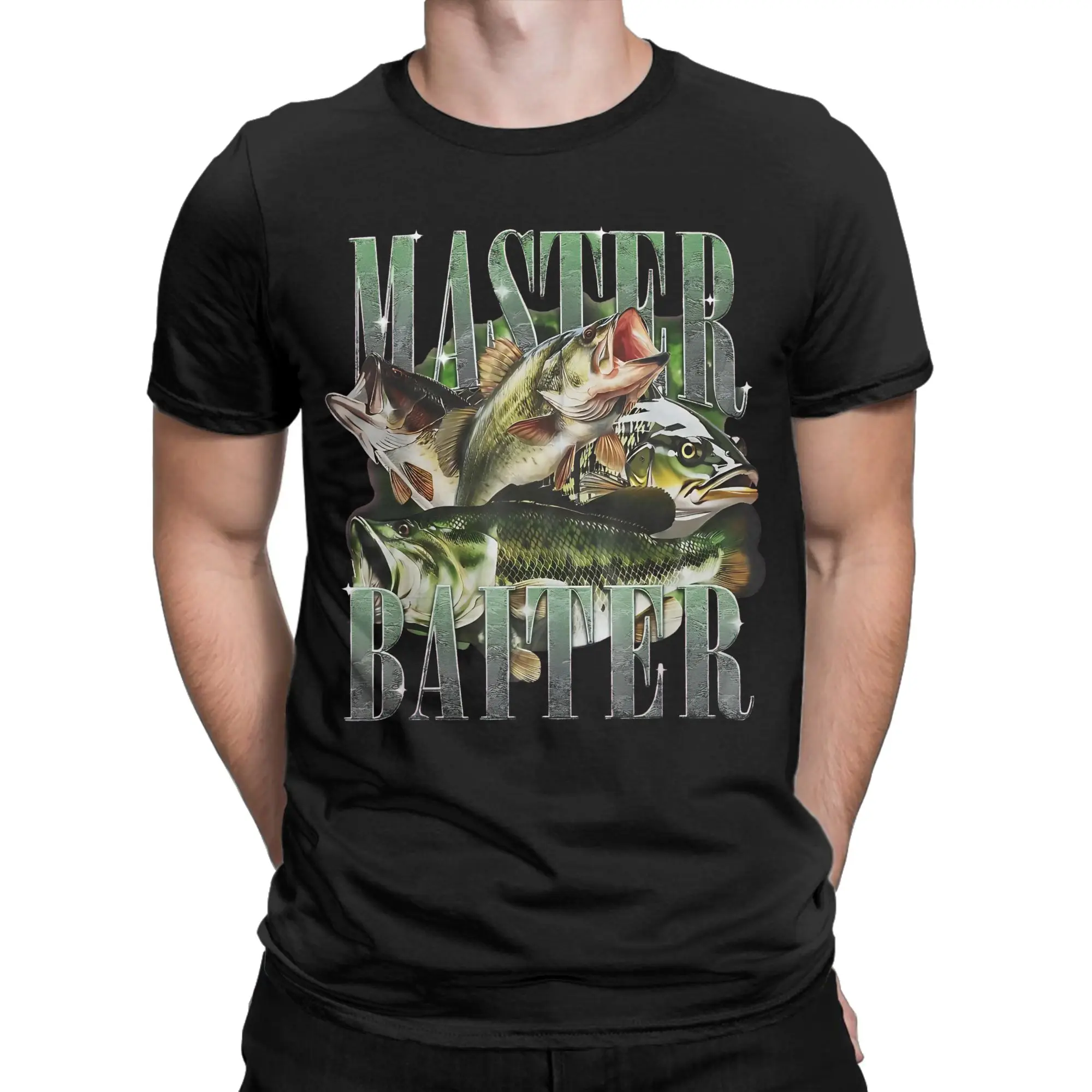 Men's Master Baiter Bass Fishing Fisher Papa Dad Happy Fathers Day T Shirt Cotton Clothing Short Sleeve Tee Shirt T-Shirts
Men's Master Baiter Bass Fishing Fisher Papa Dad Happy Fathers Day T Shirt Cotton Clothing Short Sleeve Tee Shirt T-Shirts