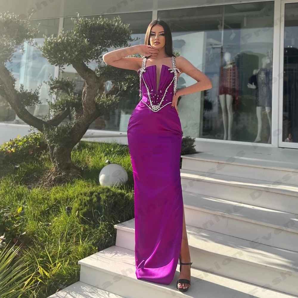 Elegant Beautiful Evening Dresses Fascinating Elegant Off Shoulder Sleeveless Formal Gorgeous Satin Simple Mopping Prom Gowns
Elegant Beautiful Evening Dresses Fascinating Elegant Off Shoulder Sleeveless Formal Gorgeous Satin Simple Mopping Prom Gowns
